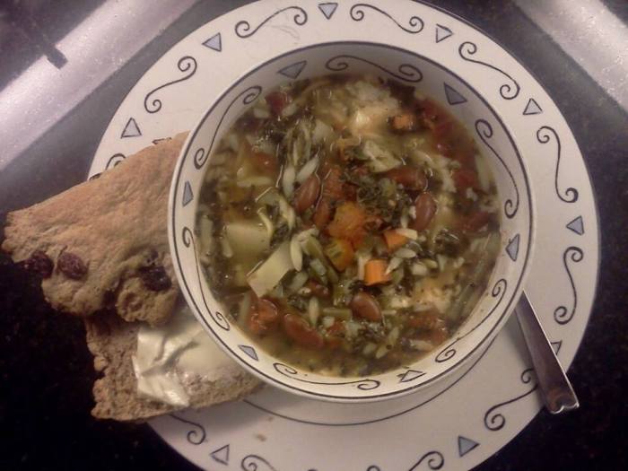 Yesterdays Minestrone is MUCH better today ;)